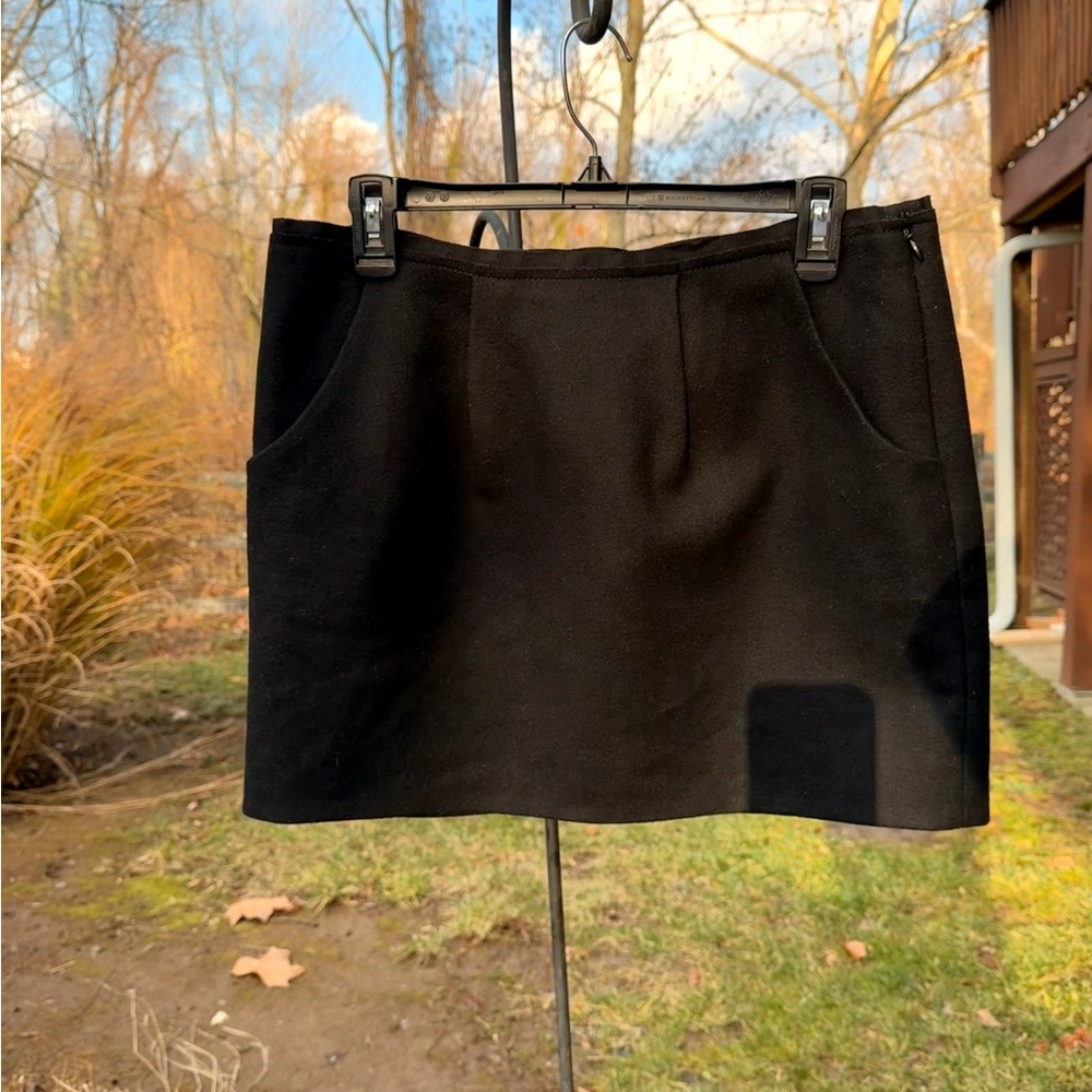 J.Crew Black Wool Mini Skirt - Picture 4 of 6